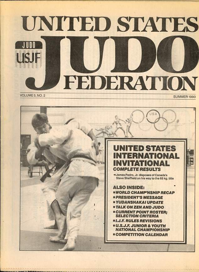 Summer 1990 United States Judo Federation Newspaper
